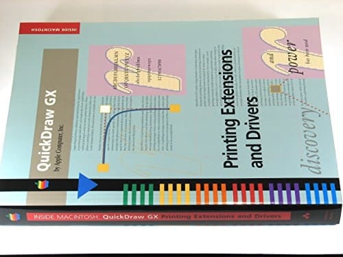 Inside Macintosh: Quickdraw Gx Printing Extensions and Drivers