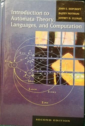 Introduction to Automata, Theory, Languages and Computation