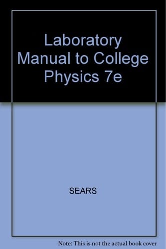 Laboratory Manual to College Physics 7e