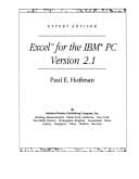 Excel for the IBM PC Version 2.1/With Quick Reference Book (Expert Advisor)