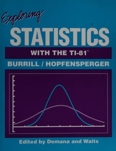 Exploring Statistics With the Ti-81