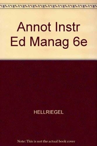 Annot Instr Ed Manag 6e