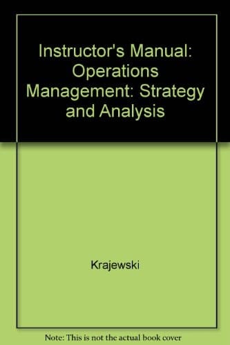 INSTR MAN OPER MANAG 3E