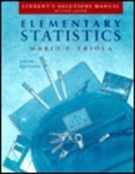 Elementary Statistics (solutions manual)