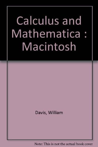 Calculus and Mathematica : Macintosh