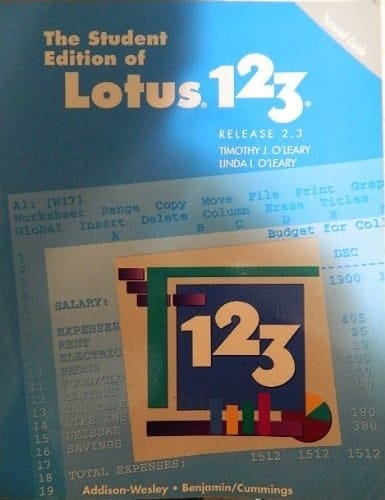 Student Edition of Lotus 123 Release 2.3