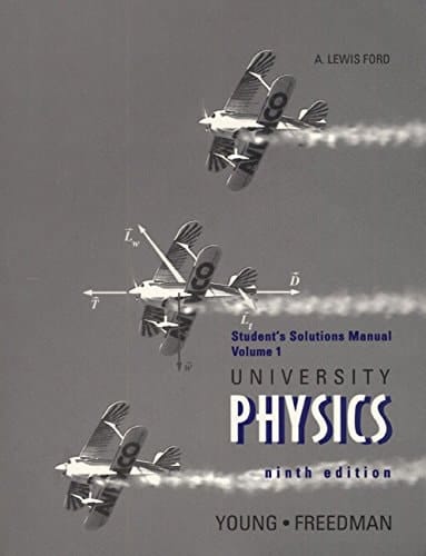 University Physics Vol. 1 : Students Solutions Manual