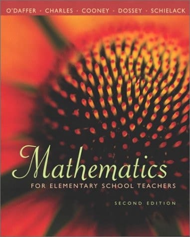 Mathematics for Elementary School Teachers