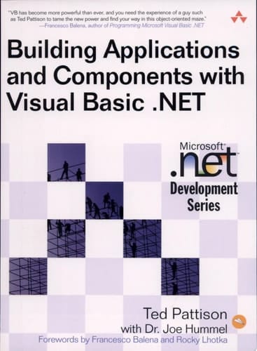 Building Applications and Components with Visual Basic .NET