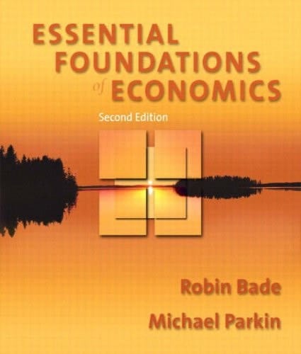 Essential Foundations of Economics