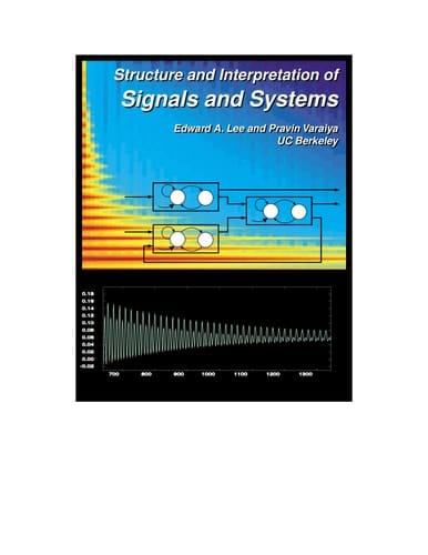 Structure and Interpretation of Signals and Systems
