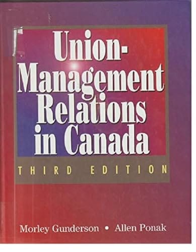 Union-Management Relations in Canada