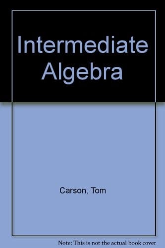 Intermediate Algebra