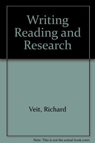 Writing Reading and Research