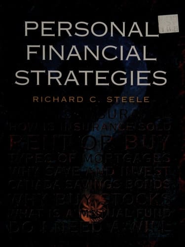 Personal Financial Strategies