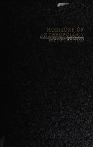 Horizons of anthropology