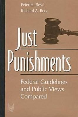 Just Punishments: Federal Guidelines and Public Views Compared (Social Institutions and Social Change)