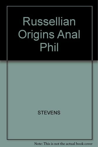 Russellian Origins Anal Phil