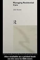 Managing Residential Care