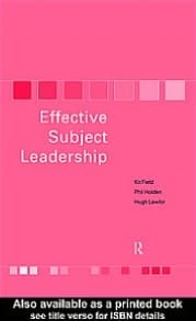 Effective Subject Leadership