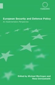 European Security And Defence Policy: An Implementation Perspective