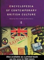 Encyclopedia of Contemporary British Culture