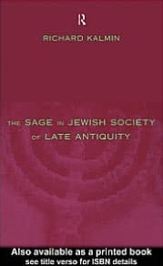 Sage in Jewish Society of Late Antiquity