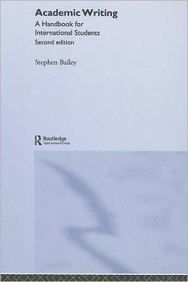 Academic Writing: A Handbook for International Students