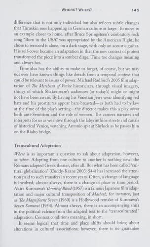 A theory of adaptation