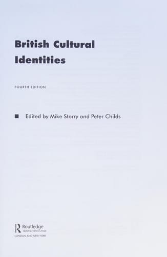British cultural identities