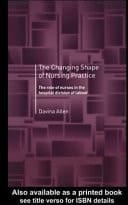 Changing Shape Of Nursing Practice