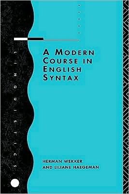 A Modern Course In English Syntax