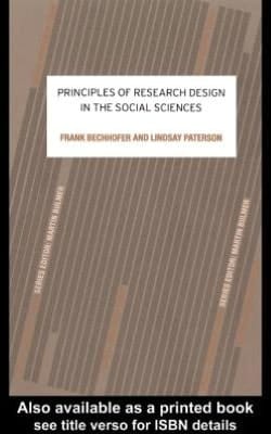 Principles of Research Design in the Social Sciences
