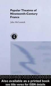 Popular Theatres of Nineteenth Century France