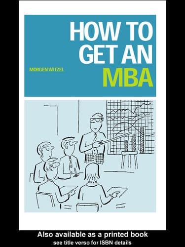 How to Get an MBA
