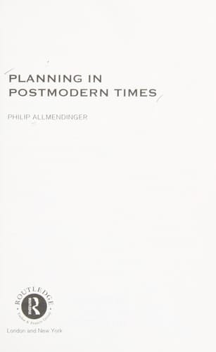 Planning in postmodern times