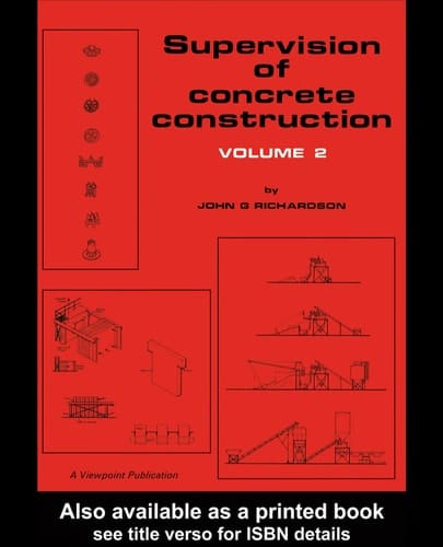 Supervision of concrete construction