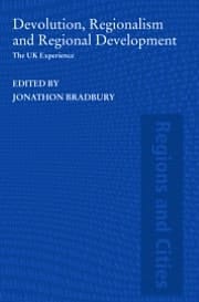 Devolution, regionalism, and regional development: the UK experience