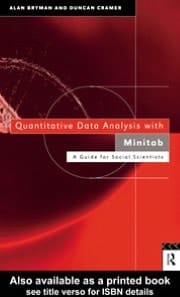 Quantitative Data Analysis with Minitab: A Guide for Social Scientists