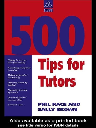 500 Tips for Tutors