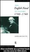 The English Novel in History 1700-1780