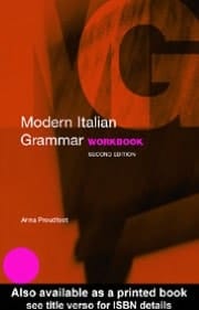 Modern Italian Grammar Workbook
