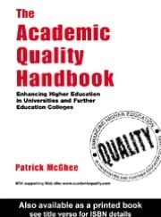 Academic Quality Handbook: Enhancing Higher Education in Universities and Further Education Colleges