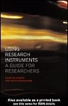 Using Research Instruments