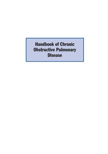Handbook of chronic obstructive pulmonary disease