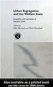 Urban Segregation And The Welfare State