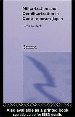 Militarisation And Demilitarisation In Contemporary Japan