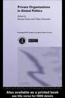 Private Organisations in Global Politics