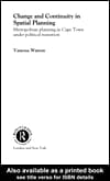 Change and Continuity in Spatial Planning