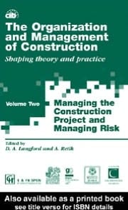 Organization and Management of Construction